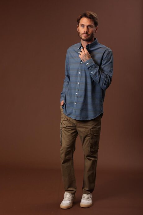 CAMISA EFECTO ESTAMPA ALBERTO - Imagen 4