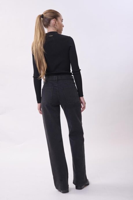 JEANS WIDE OJALILLOS VICTORIA - Imagen 6
