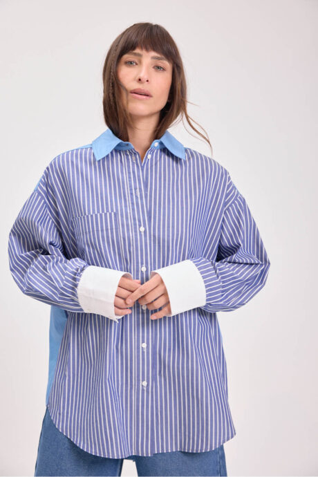 CAMISA RAYAS PILAR - Imagen 3