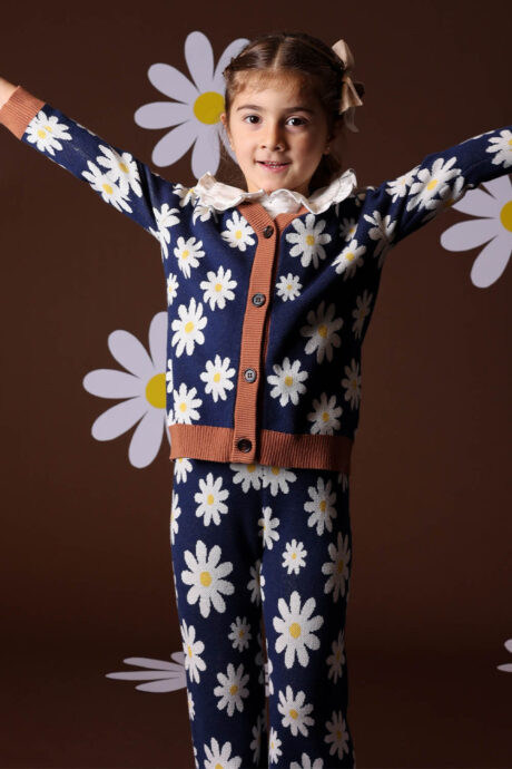 CARDIGAN JACQUARD MILKSHAKE - Imagen 7
