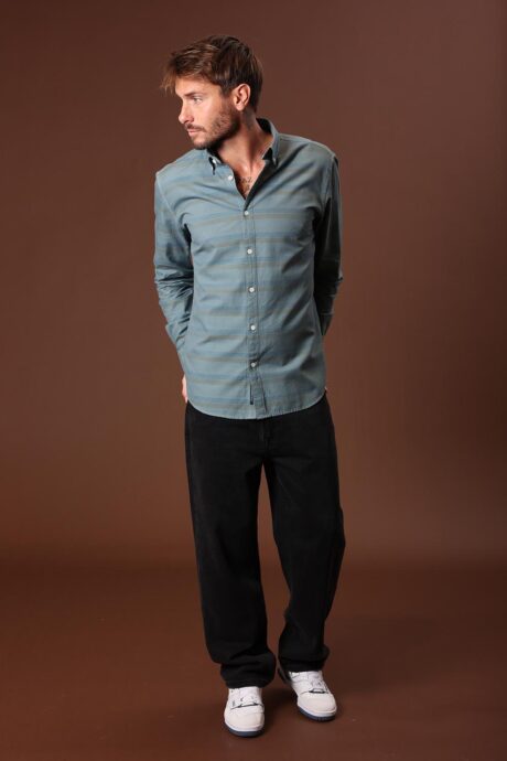 CAMISA EFECTO ESTAMPA ALBERTO