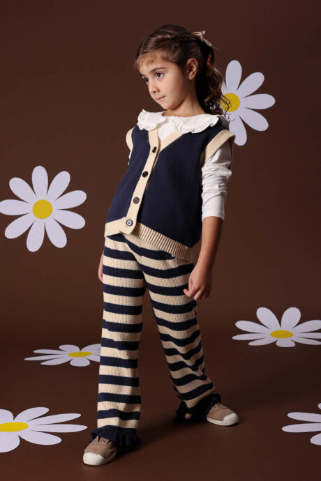 PANTALON JACQUARD EMILY
