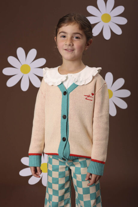 CARDIGAN JACQUARD MILKSHAKE - Imagen 9