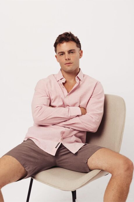 Camisa slim Halton