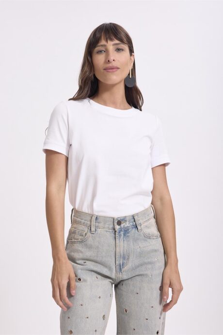 JEANS WIDE OJALILLOS VICTORIA - Imagen 4