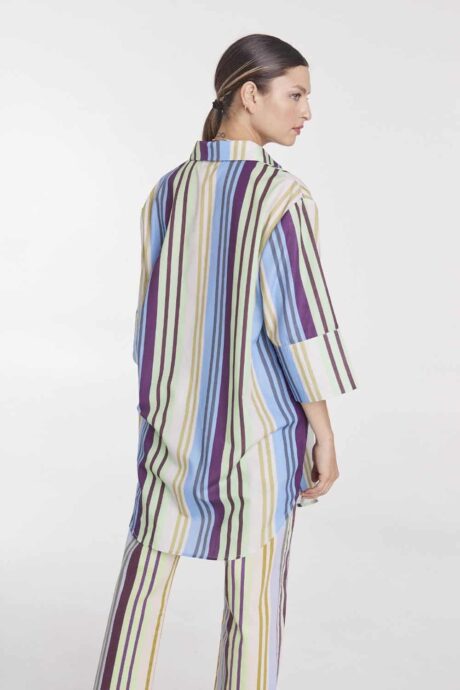 CAMISA ESTAMPA RAYAS LUCINDA - Imagen 5