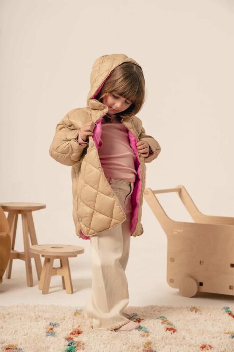 CAMPERA ACOLCHADA CARAMEL - Imagen 3