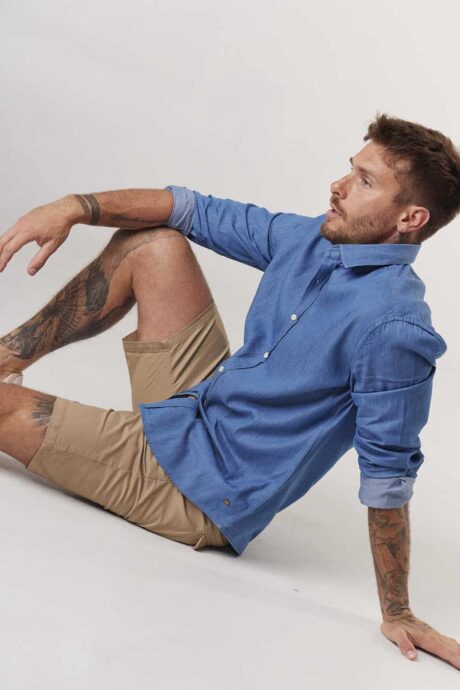 CAMISA DENIM REGULAR BUCK - Imagen 3