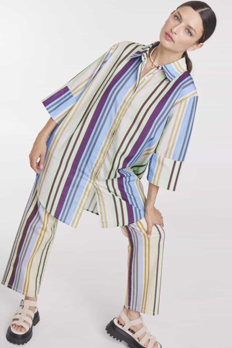 CAMISA ESTAMPA RAYAS LUCINDA - Imagen 6