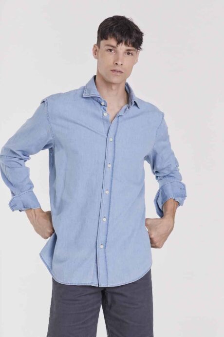 CAMISA DENIM LEROY - Imagen 3