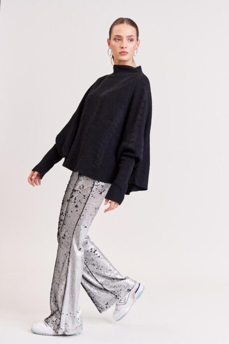 PANTALON LENTEJUELAS OLIVE - Imagen 3