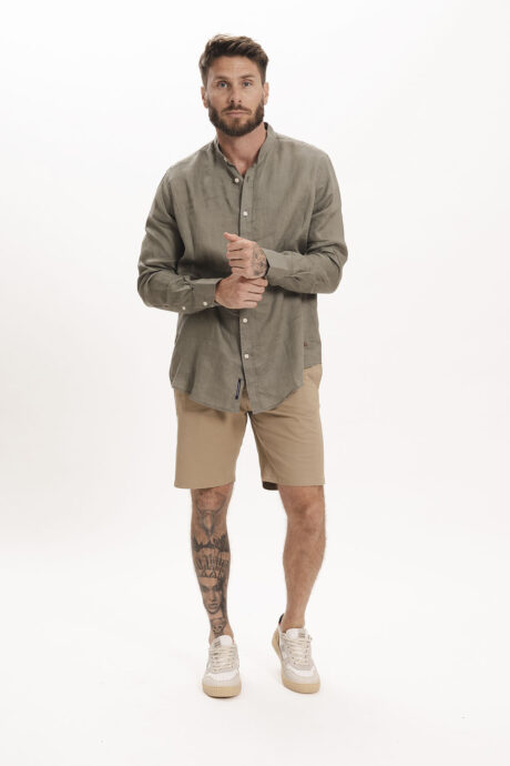 CAMISA SLIM CUELLO MAO ERNEST