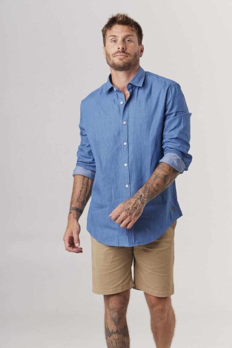 CAMISA DENIM REGULAR BUCK - Imagen 5