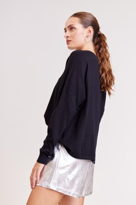 SHORT TELA METALIZADA LENORA - Imagen 3