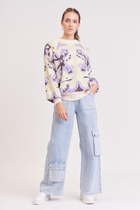 JEANS WIDE CARGO JANICE