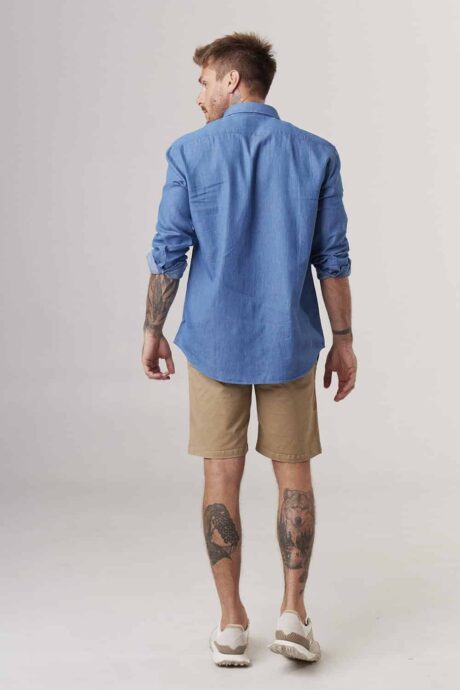 CAMISA DENIM REGULAR BUCK - Imagen 4