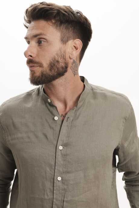 CAMISA SLIM CUELLO MAO ERNEST - Imagen 3
