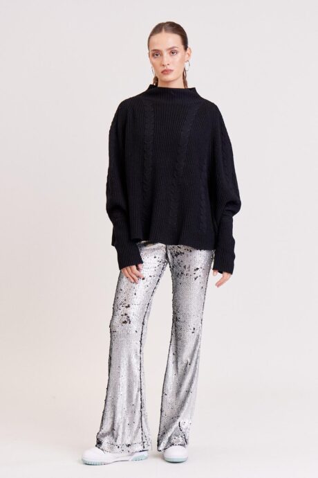 PANTALON LENTEJUELAS OLIVE - Imagen 2