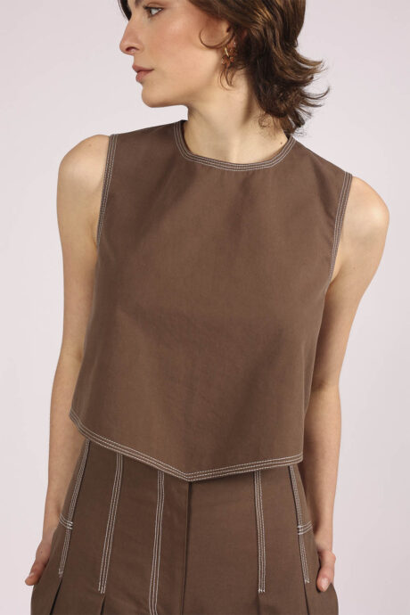 BLUSA PESPUNTES ZOE - Imagen 10