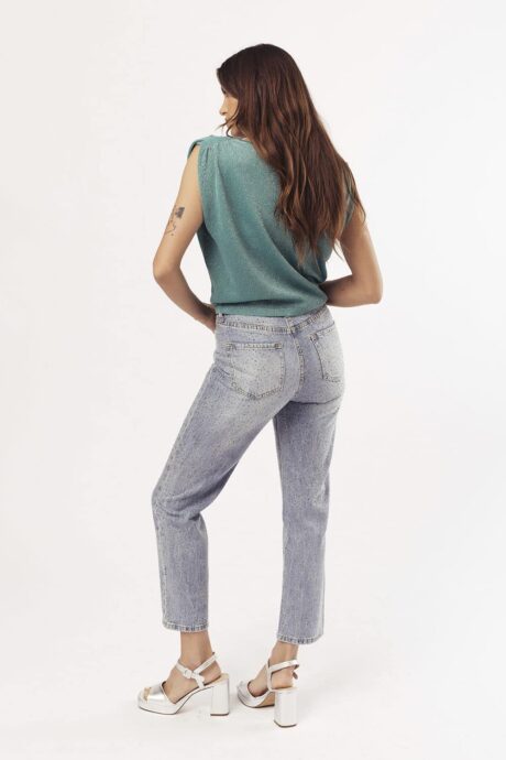JEANS MOM TACHAS JAYNE - Imagen 6