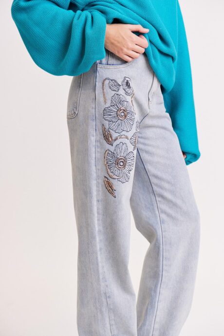 Jeans bordado Mayra - Imagen 5