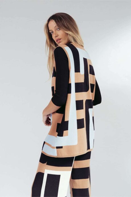 CARDIGAN JACQUARD REBECCA - Imagen 4