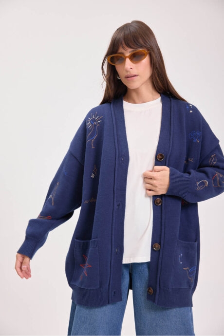 CARDIGAN PUNTO ABA - Imagen 6