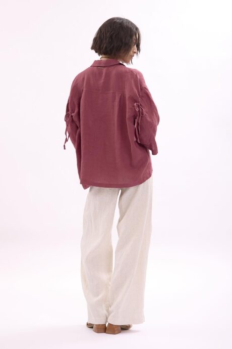 CAMISA LINO LILIA - Imagen 6
