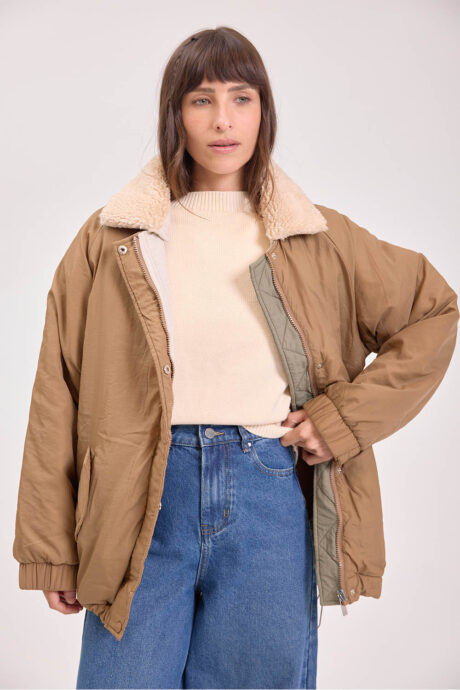 ABRIGO ACOLCHADO REVERSIBLE MARIA - Imagen 8