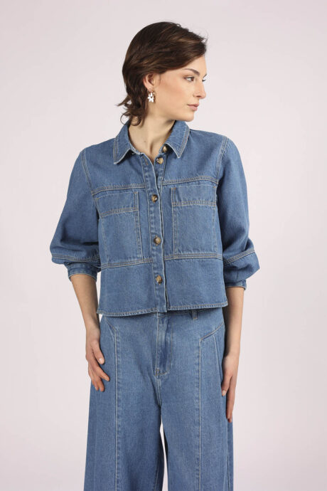 CAMISA DENIM RITA - Imagen 4
