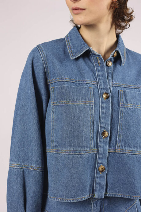CAMISA DENIM RITA - Imagen 6