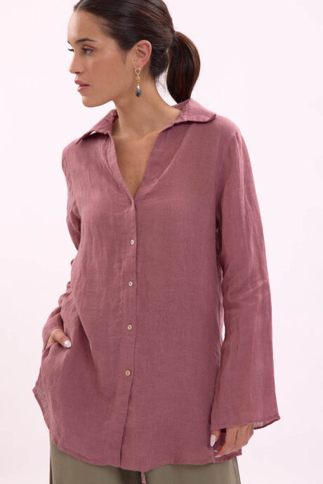 CAMISA LINO SILAS - Imagen 4