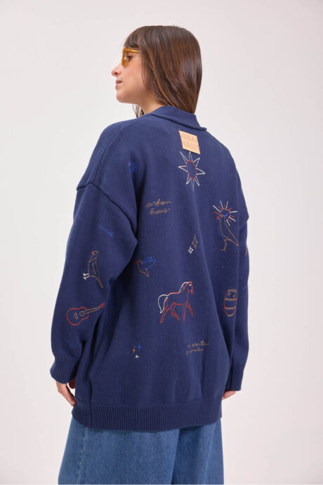CARDIGAN PUNTO ABA - Imagen 3