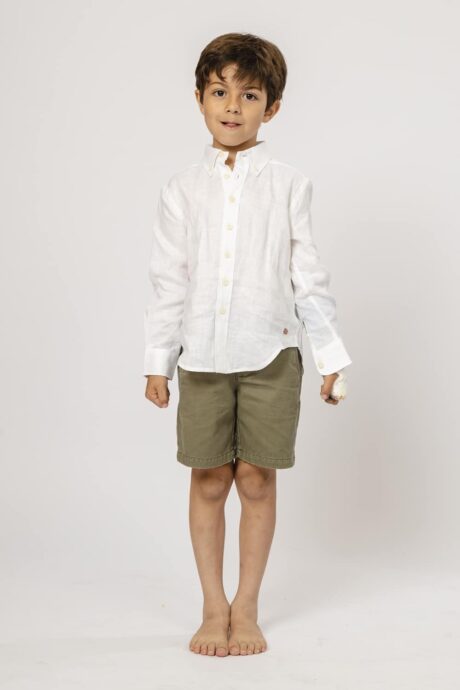 CAMISA LINO LYCHEE - Imagen 2