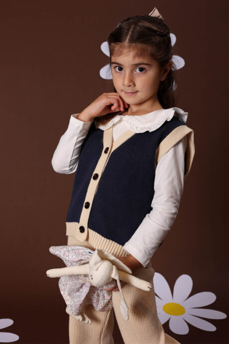 CHALECO JACQUARD MILLIE - Imagen 4