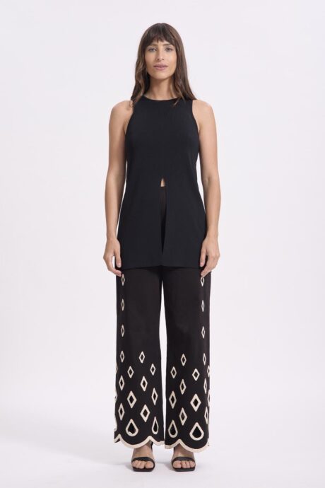 BLUSA TEJIDA C/ TAJO GLORIA