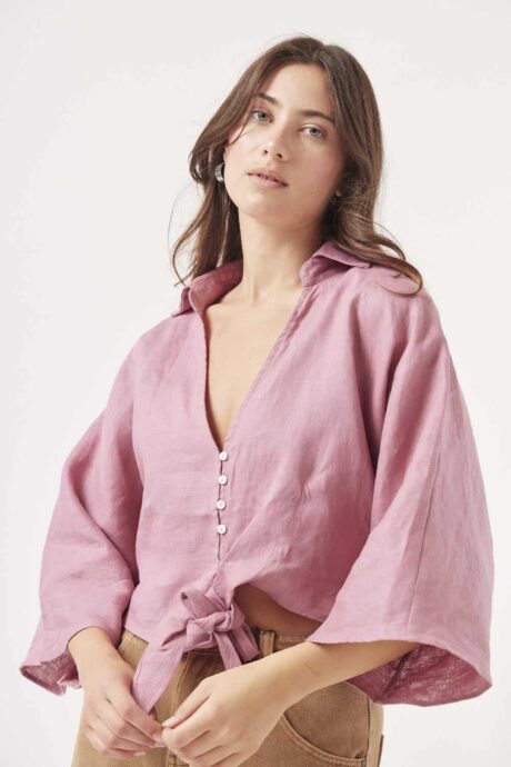 CAMISA CROP VANESSA - Imagen 7