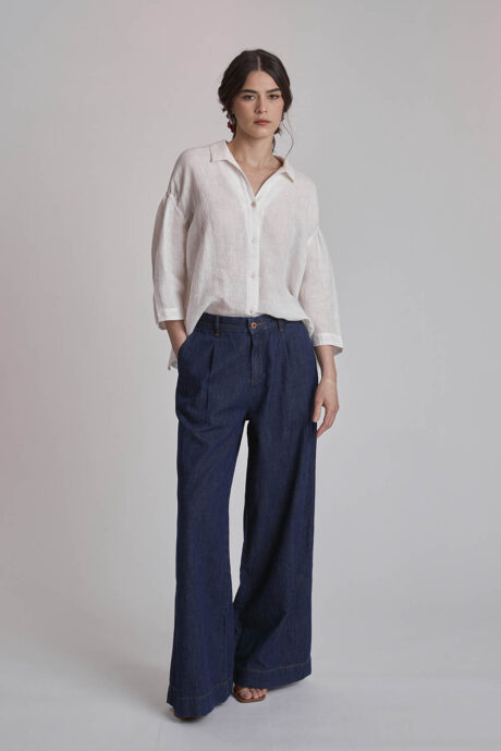CAMISA LINO LILIA - Imagen 11
