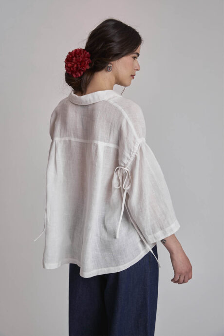 CAMISA LINO LILIA - Imagen 5