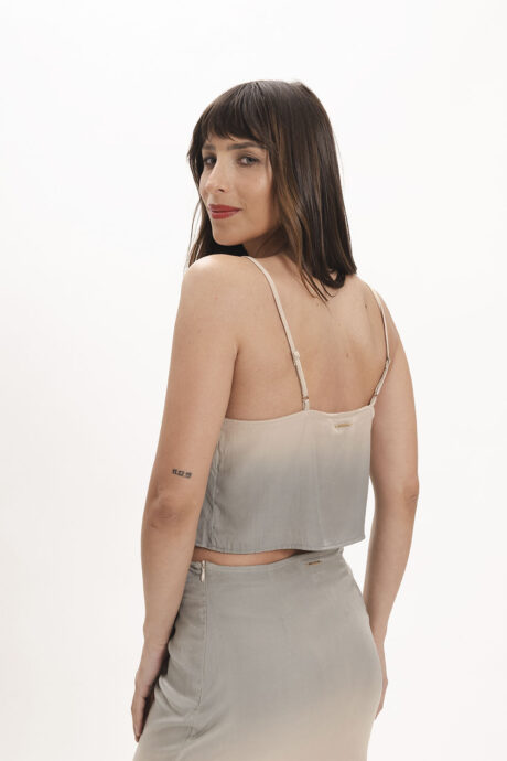 BLUSA ESTAMPA DIFUMINADO DAKSH - Imagen 5