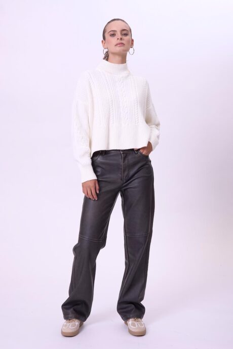 PANTALON EFECTO PIEL POLLY - Imagen 6