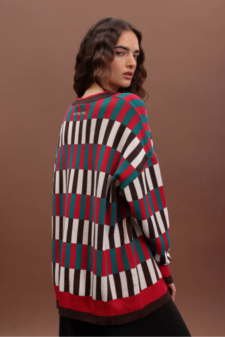 SWEATER JACQUARD BEGONIA - Imagen 3