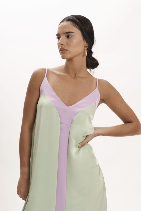 VESTIDO SATINADO SYBIL - Imagen 6