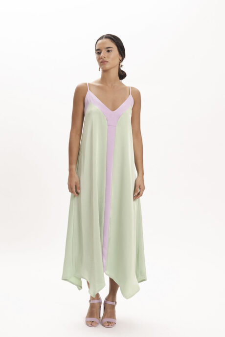 VESTIDO SATINADO SYBIL - Imagen 4