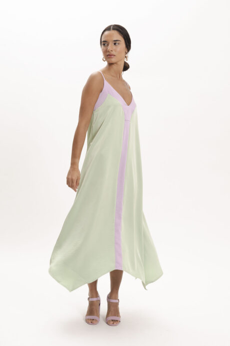 VESTIDO SATINADO SYBIL - Imagen 5