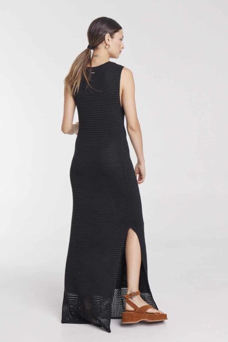 VESTIDO PUNTO CROCHET TAMARA - Imagen 5