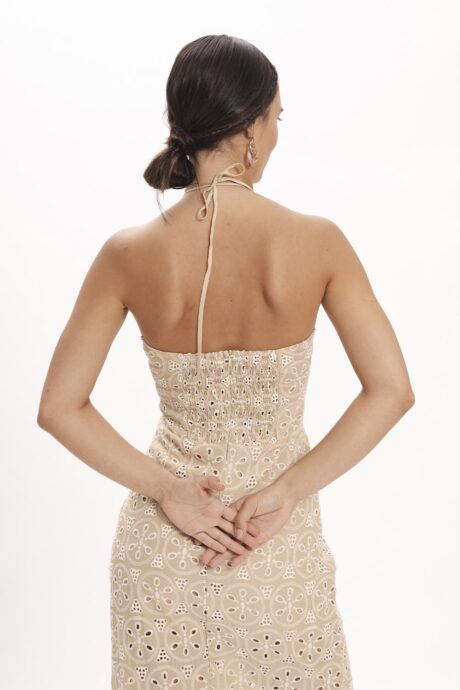 VESTIDO CUT OUT BORDADO KRISTA - Imagen 8