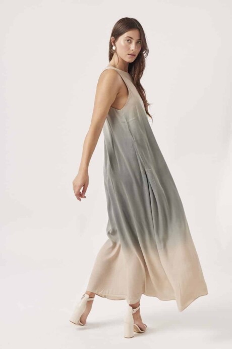 VESTIDO LARGO ESTAMPA SUZANNE - Imagen 4