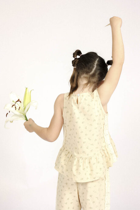 BLUSA APLIQUE MARGARITA - Imagen 7