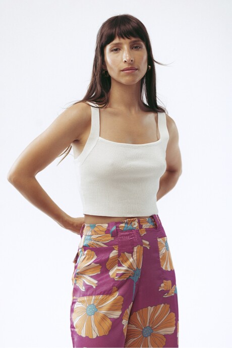 CROP TOP TEJIDO AUSTEN - Imagen 4